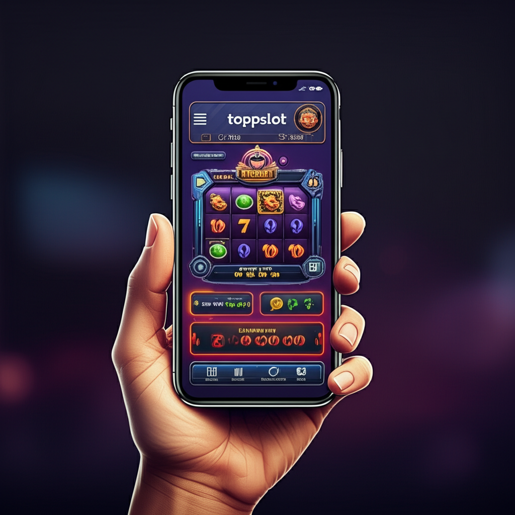 ภาพแสดงการใช้สูตรสล็อต AI ฟรีบนมือถือกับ topppslot เพื่อเพิ่มโอกาสแตกง่าย