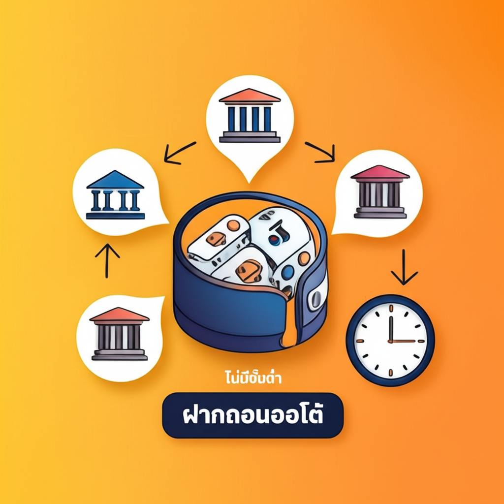 ระบบฝากถอนอัตโนมัติ ไม่มีขั้นต่ำ รวดเร็วและปลอดภัยสำหรับสล็อตเว็บตรง topppslot