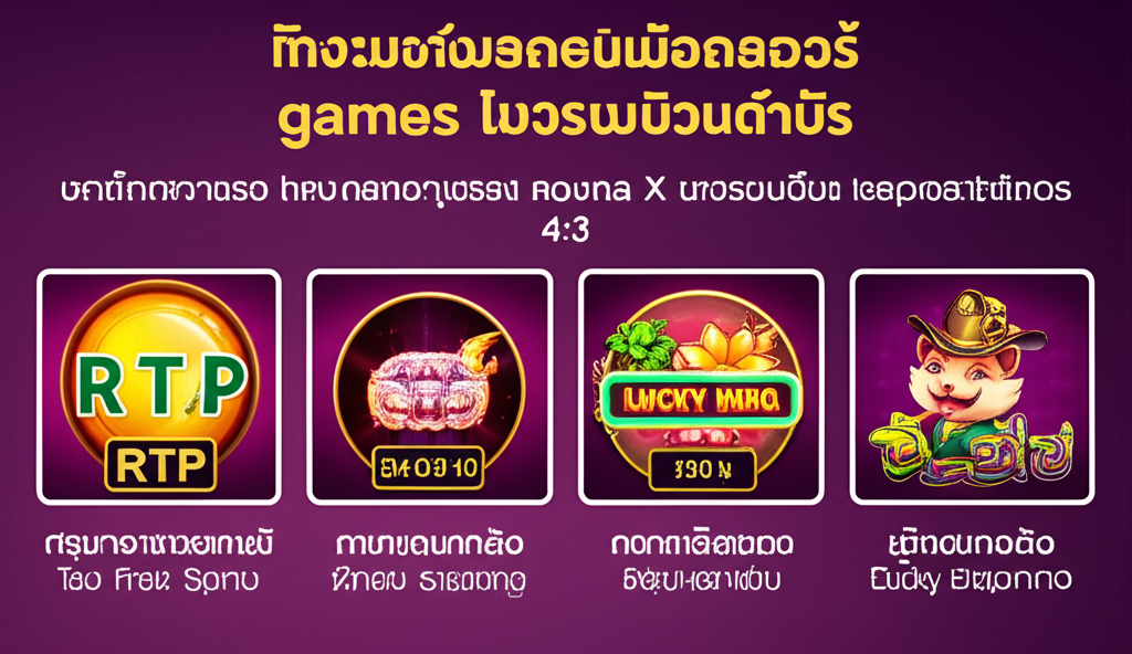 อินโฟกราฟิกแนะนำเคล็ดลับการเลือกเกมสล็อตที่มีค่า RTP สูงและฟีเจอร์โบนัส