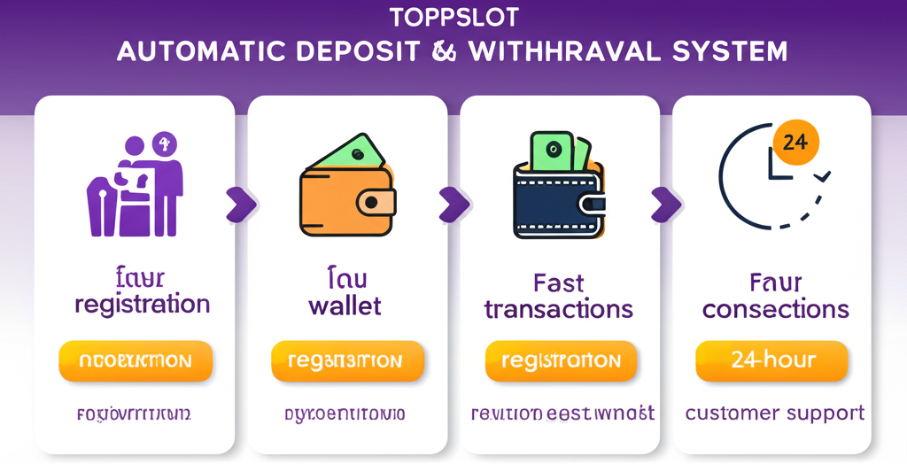 ขั้นตอนสมัครสมาชิกและระบบฝากถอนอัตโนมัติของ topppslot สำหรับมือใหม่