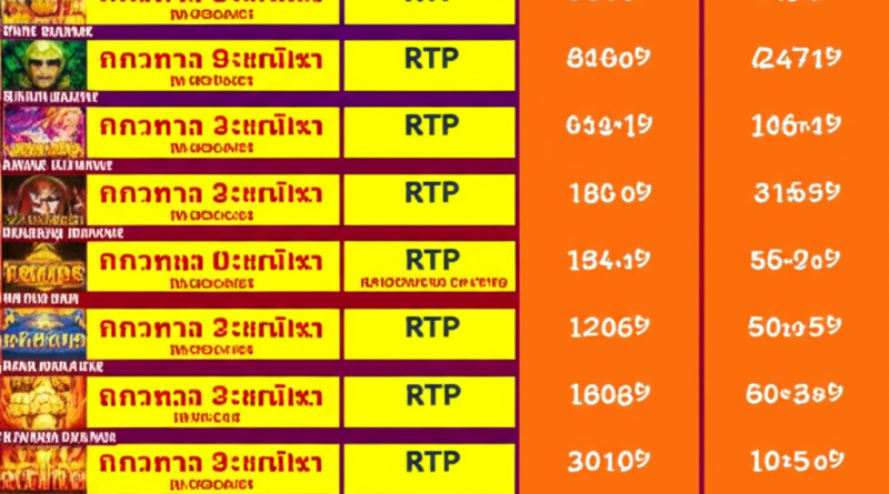 ตารางเปรียบเทียบค่า RTP และความผันผวนของเกมสล็อตยอดนิยมจากค่ายใหญ่ในปี 2025 บนแพลตฟอร์ม topppslot
