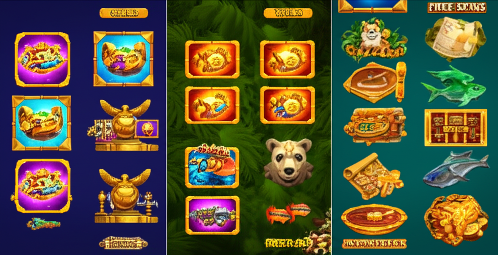 อินโฟกราฟิกเปรียบเทียบธีมสล็อตยอดนิยมปี 2025 ธีมเทพเจ้า ธีมผจญภัย และธีมสัตว์ พร้อมฟีเจอร์เด่น