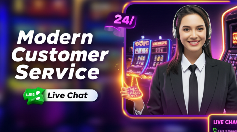 ทีมงานบริการลูกค้า topppslot พร้อมให้บริการตลอด 24 ชั่วโมง ผ่านช่องทาง LINE, Live Chat และ Call Center