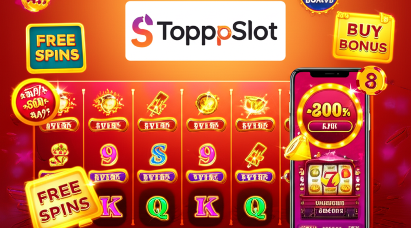 ภาพประกอบฟีเจอร์เด่นของเกมสล็อตจากค่ายต่างๆ บนแพลตฟอร์ม topppslot ที่เน้นความมั่นใจ ปลอดภัย และใช้งานง่าย