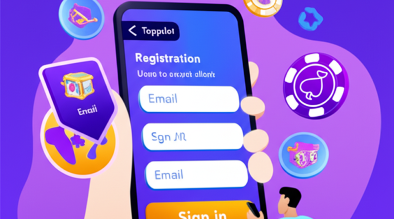 ภาพประกอบการสมัครสมาชิก topppslot ผ่านมือถืออย่างง่ายและปลอดภัย พร้อมสัญลักษณ์ความปลอดภัยและเกมสล็อต