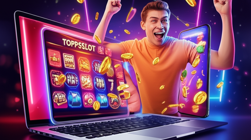 ภาพผู้เล่นสล็อตออนไลน์ที่มั่นใจและมีความสุขกับการชนะรางวัลใหญ่บนแพลตฟอร์ม topppslot เว็บสล็อตเว็บตรง ไม่ผ่านเอเย่นต์