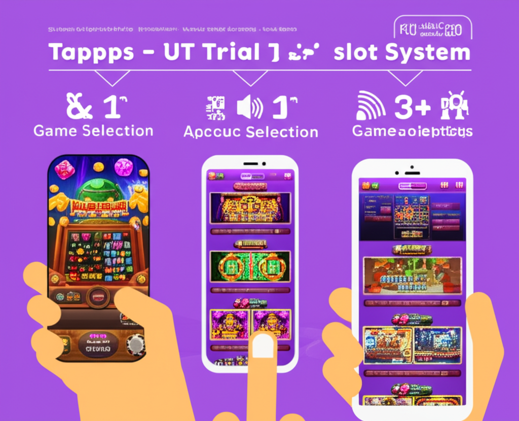 ขั้นตอนการใช้งานระบบทดลองเล่นสล็อต topppslot บนมือถือและคอมพิวเตอร์ พร้อมการตั้งค่าเบทและเสียง